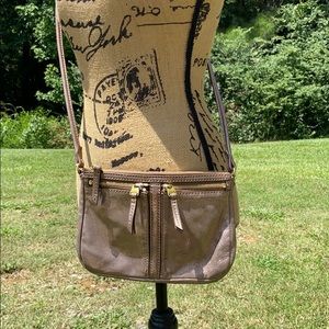 Fossil-Erin-Cross Body in Rose Gold